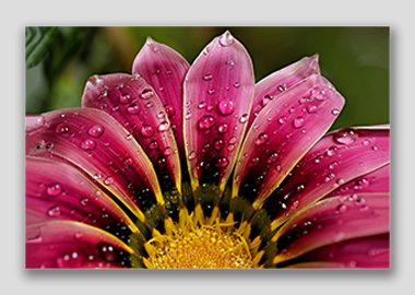 canvas print - (African Daisy Gazania HV) - 12"x18"