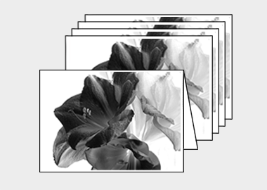 Package of 5 greeting cards - (Aphrodite in B&W HV) – 4.5″x6.25″