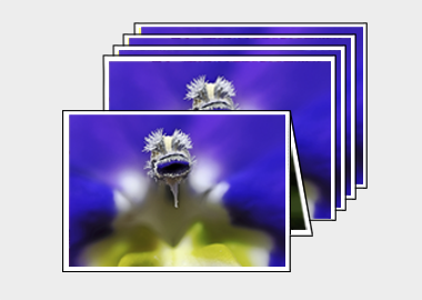 Package of 5 greeting cards - (Bottle Rocket Blue) – 4.5″x6.25″